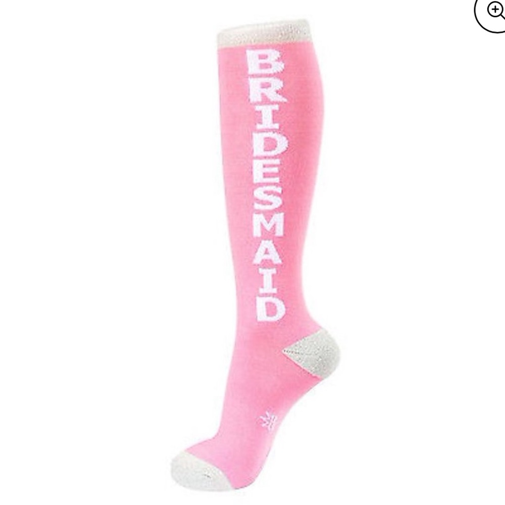 Gumball poodle Unisex’s Funny Bridal Wedding Party High Socks - Maid
One pair